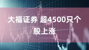大福证券 超4500只个股上涨
