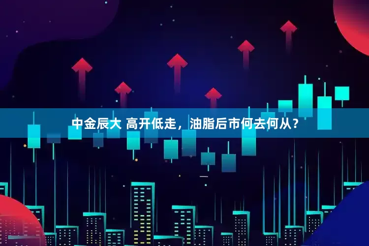 中金辰大 高开低走，油脂后市何去何从？